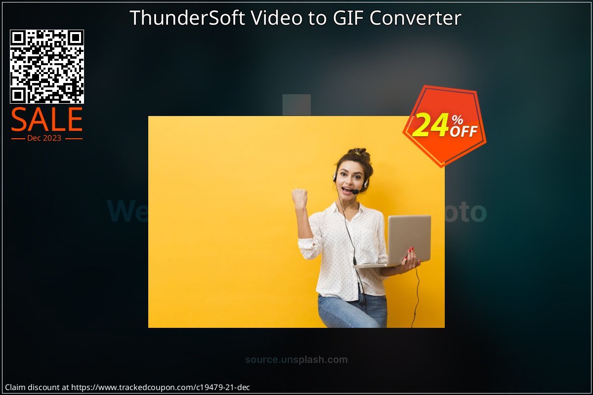 Get 20% OFF ThunderSoft Video to GIF Converter offering sales