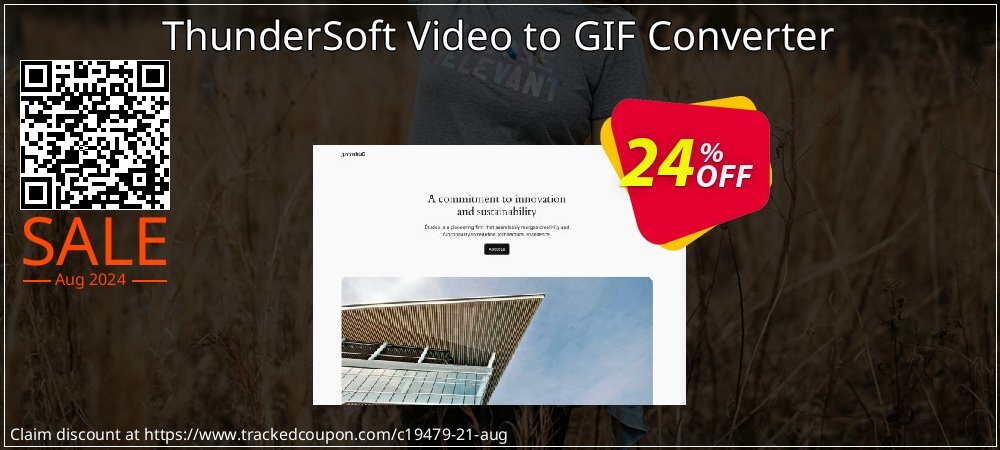 Get 20% OFF ThunderSoft Video to GIF Converter offering sales