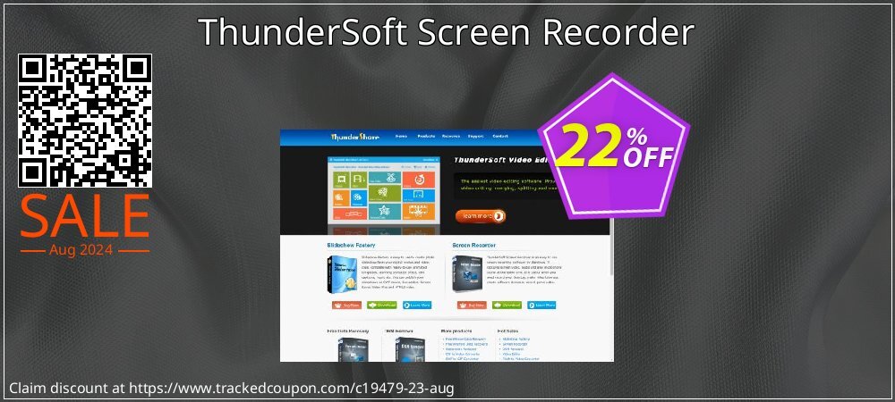 ThunderSoft Screen Recorder coupon on Easter Day deals