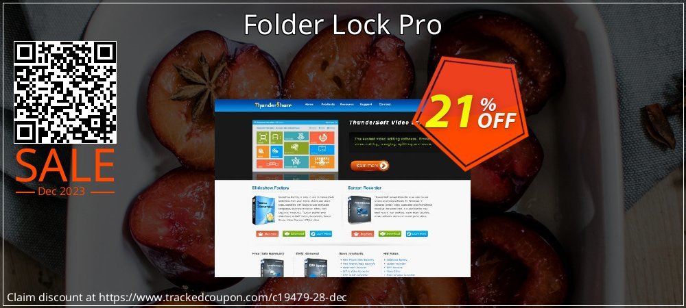 Folder Lock Pro coupon on World Smile Day discount