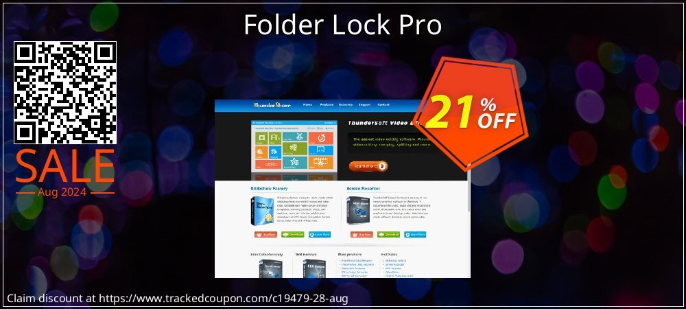 Folder Lock Pro coupon on Easter Day super sale