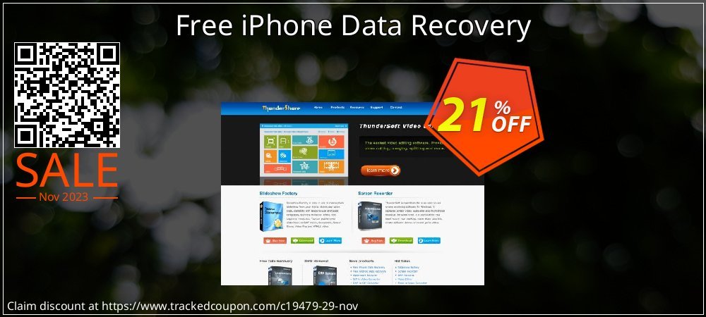 Free iPhone Data Recovery coupon on Tell a Lie Day discounts