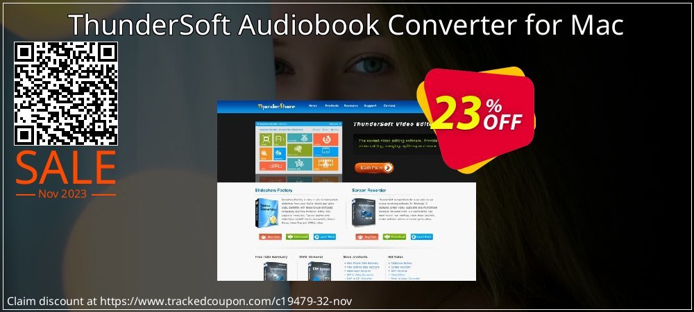 ThunderSoft Audiobook Converter for Mac coupon on April Fools' Day deals