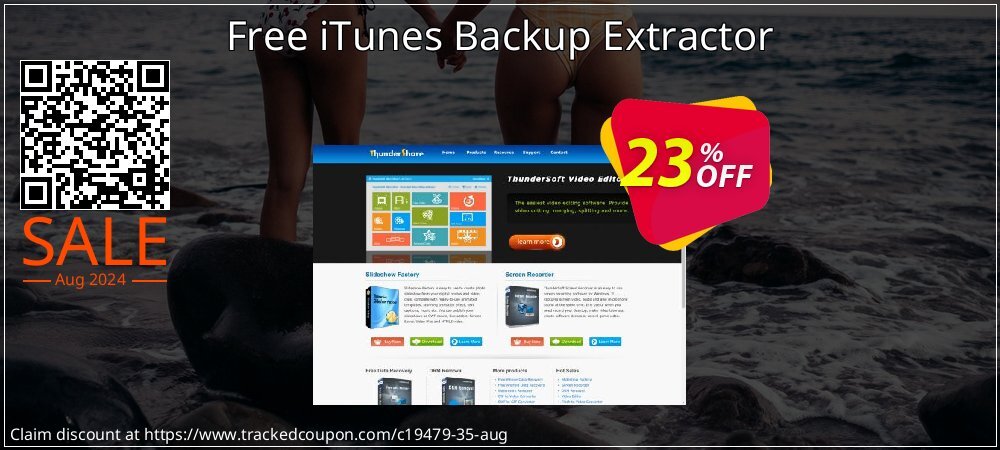 Free iTunes Backup Extractor coupon on Mother Day offering sales