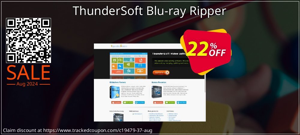 ThunderSoft Blu-ray Ripper coupon on National Memo Day discounts