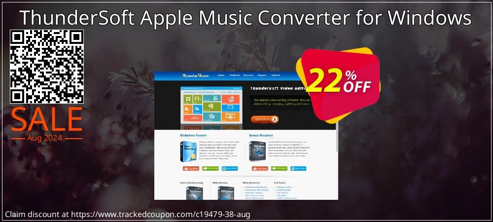 ThunderSoft Apple Music Converter for Windows coupon on Constitution Memorial Day promotions