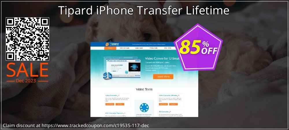 Tipard iPhone Transfer Lifetime coupon on April Fools' Day discounts