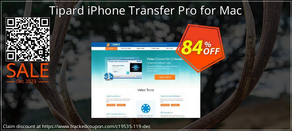 Tipard iPhone Transfer Pro for Mac coupon on April Fools' Day promotions