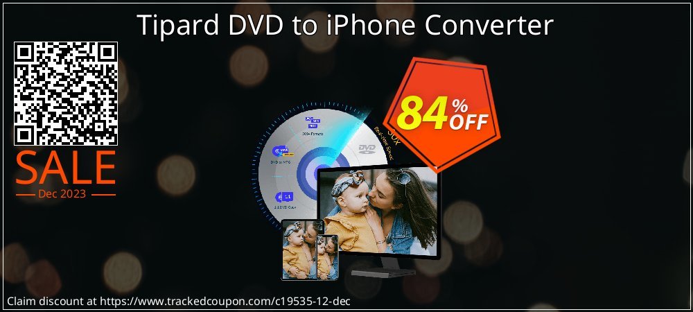 Tipard DVD to iPhone Converter coupon on Cyber Monday promotions