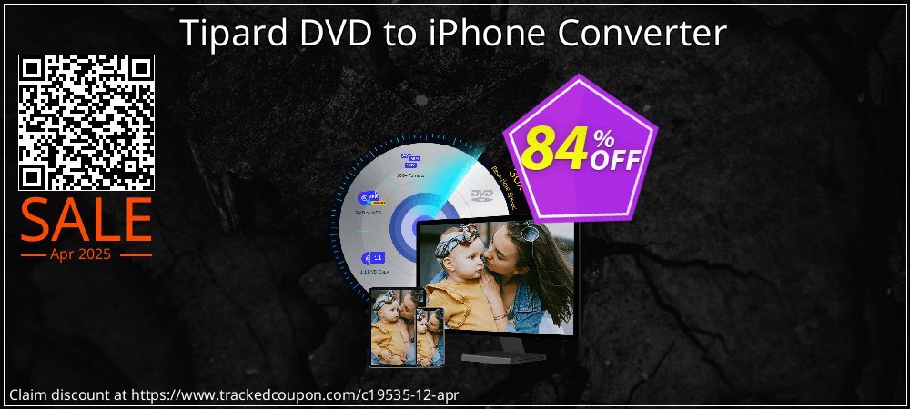 Tipard DVD to iPhone Converter coupon on April Fools' Day deals