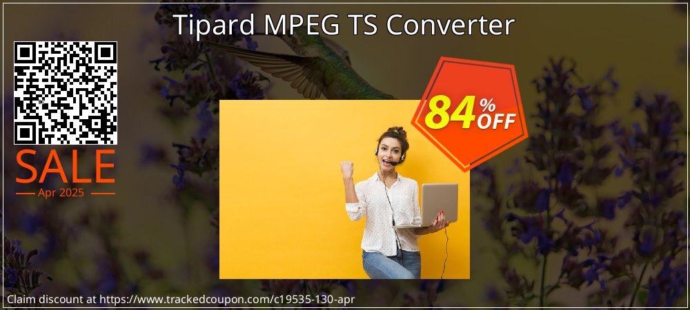 Tipard MPEG TS Converter coupon on National Walking Day offer