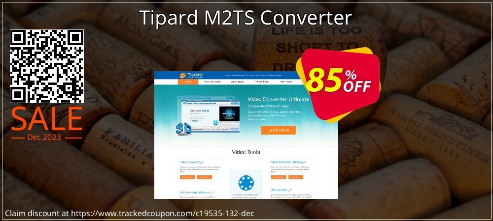 Tipard M2TS Converter coupon on April Fools' Day offering discount