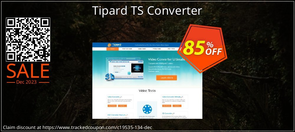 Tipard TS Converter coupon on National Smile Day discounts