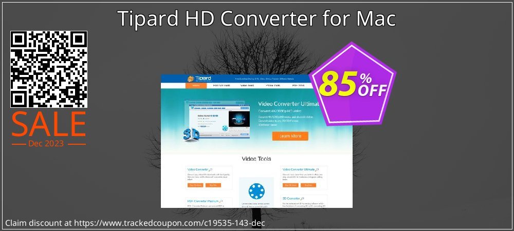 Tipard HD Converter for Mac coupon on Easter Day super sale