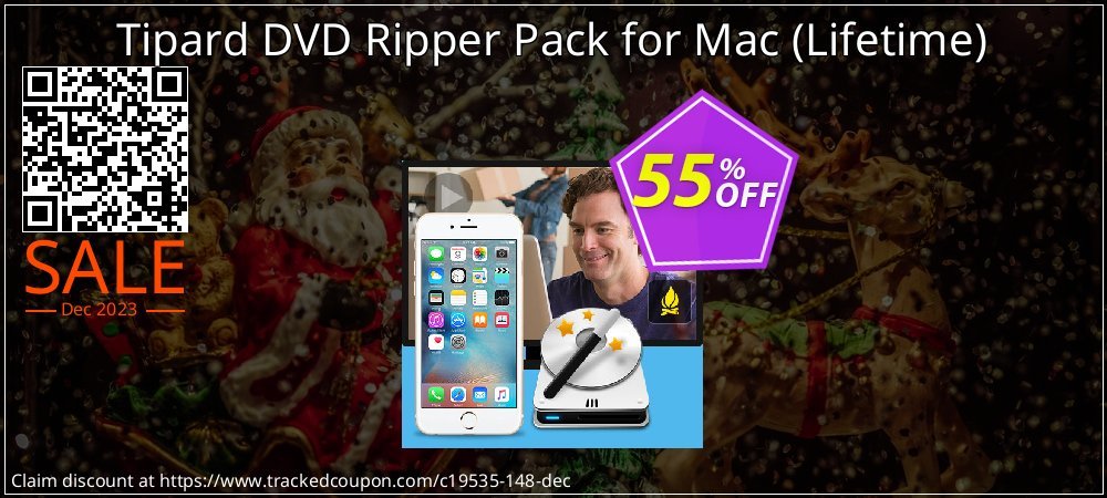 Tipard DVD Ripper Pack for Mac - Lifetime  coupon on Easter Day offer