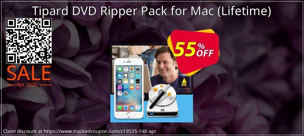 Tipard DVD Ripper Pack for Mac - Lifetime  coupon on Easter Day offer