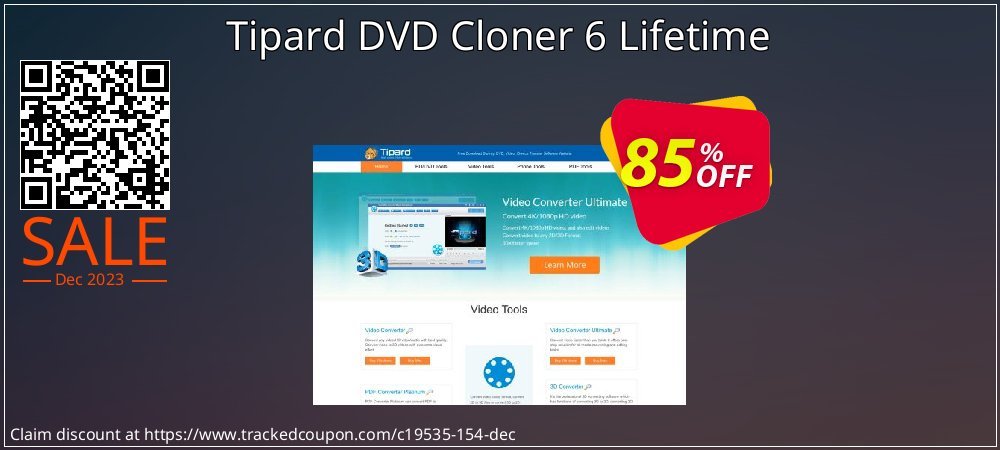 Tipard DVD Cloner 6 Lifetime coupon on World Password Day sales