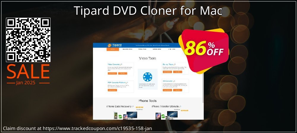 Tipard DVD Cloner for Mac coupon on Easter Day discount