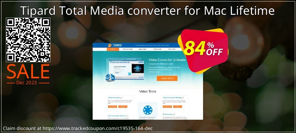 Tipard Total Media converter for Mac Lifetime coupon on Tell a Lie Day sales