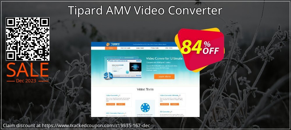 Tipard AMV Video Converter coupon on Working Day offering discount