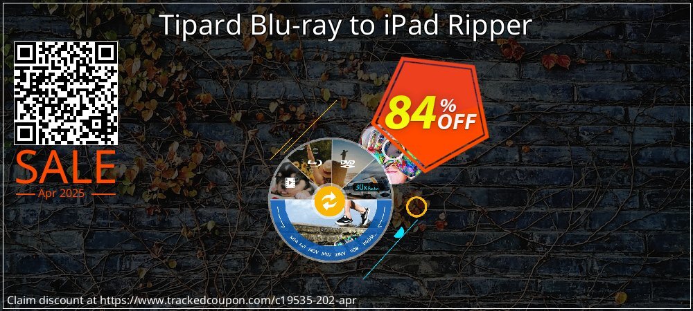 Tipard Blu-ray to iPad Ripper coupon on April Fools' Day offer