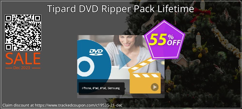 Tipard DVD Ripper Pack Lifetime coupon on World Party Day deals