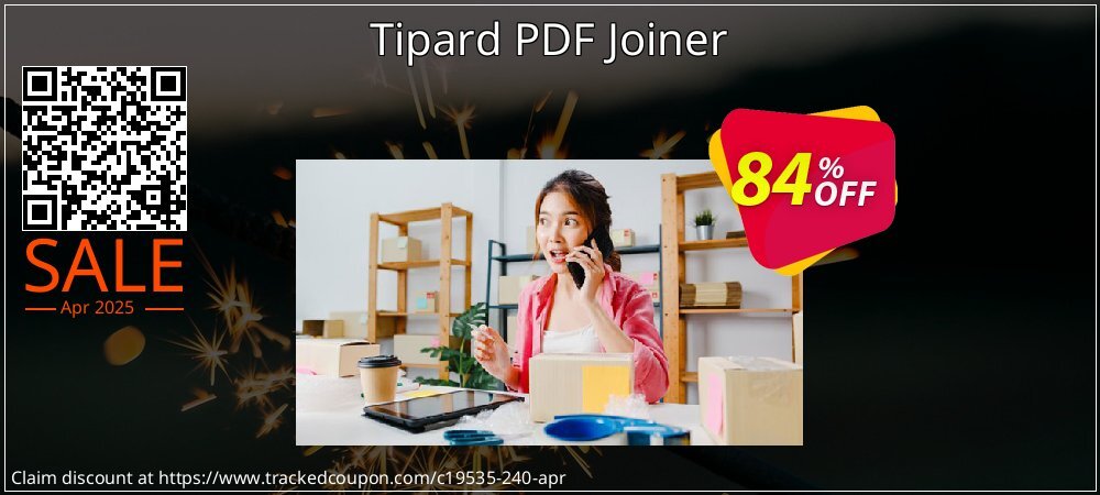 Tipard PDF Joiner coupon on National Walking Day offering discount