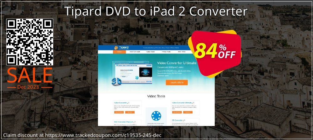 Tipard DVD to iPad 2 Converter coupon on National Walking Day sales