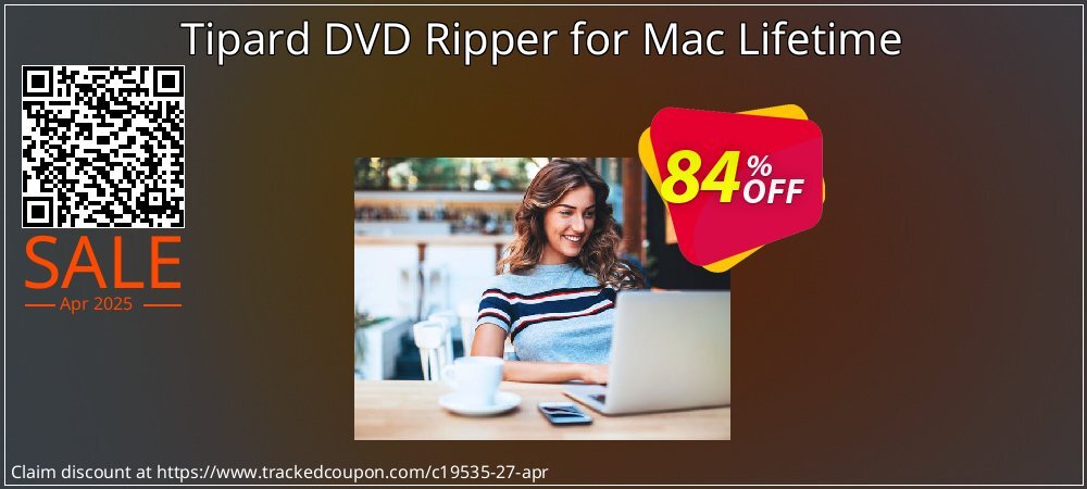 Tipard DVD Ripper for Mac Lifetime coupon on April Fools' Day discounts