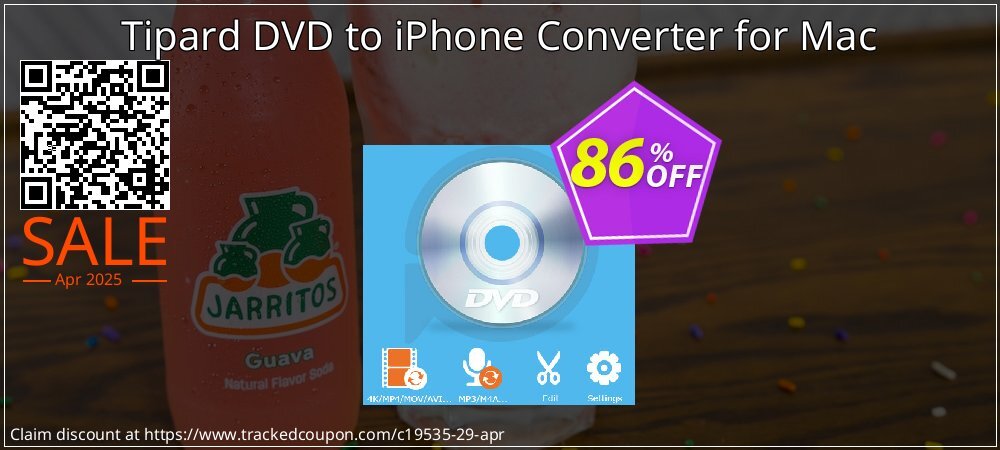 Tipard DVD to iPhone Converter for Mac coupon on Tell a Lie Day sales