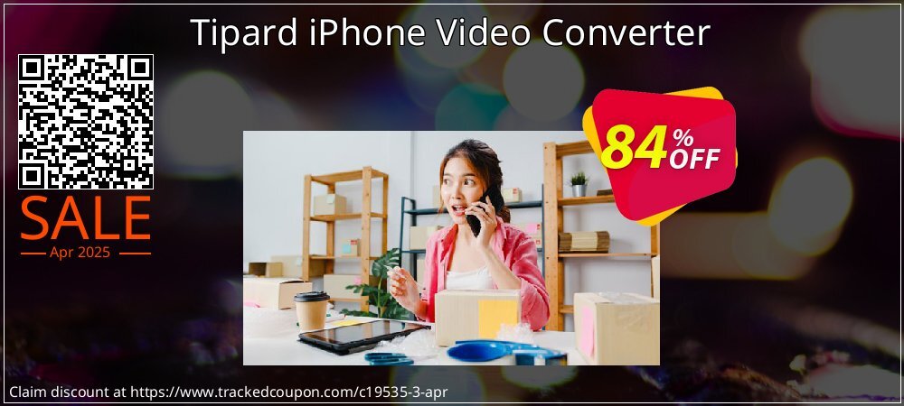 Tipard iPhone Video Converter coupon on National Pizza Party Day offer