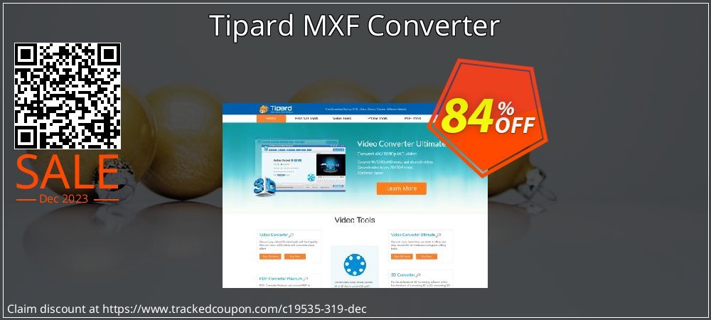 Tipard MXF Converter coupon on World Password Day discount