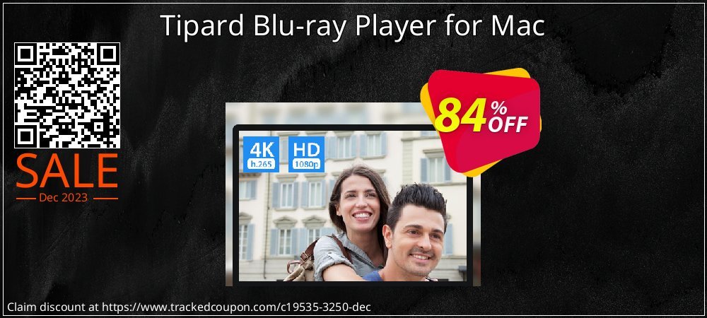 Tipard Blu-ray Player for Mac coupon on National Walking Day promotions