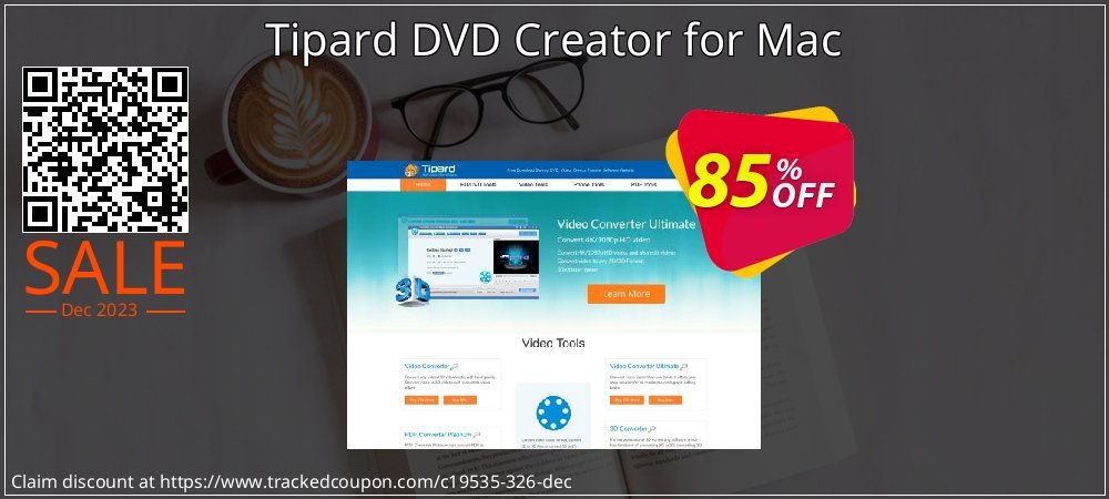 Tipard DVD Creator for Mac coupon on World Party Day sales