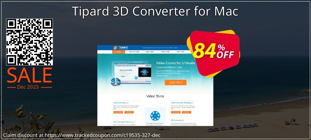 Tipard 3D Converter for Mac coupon on April Fools' Day deals