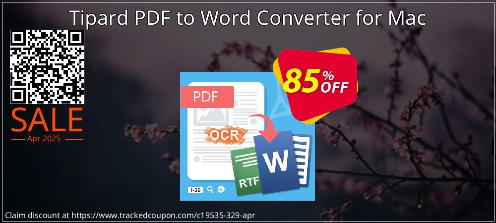 Tipard PDF to Word Converter for Mac coupon on Tell a Lie Day discount