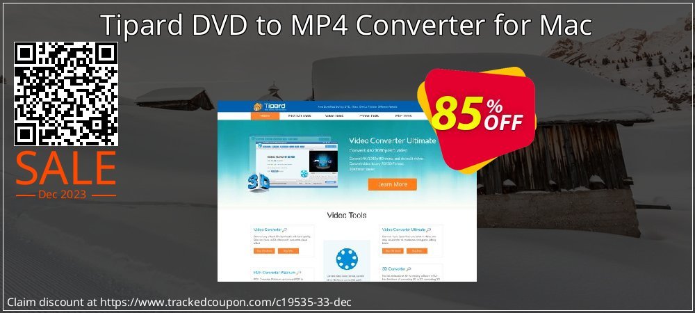 Tipard DVD to MP4 Converter for Mac coupon on Constitution Memorial Day offering sales