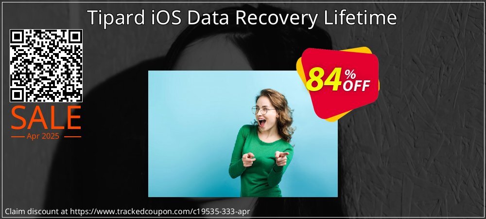 Tipard iOS Data Recovery Lifetime coupon on Virtual Vacation Day super sale