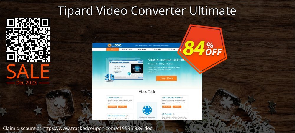 Tipard Video Converter Ultimate coupon on National Smile Day offering sales