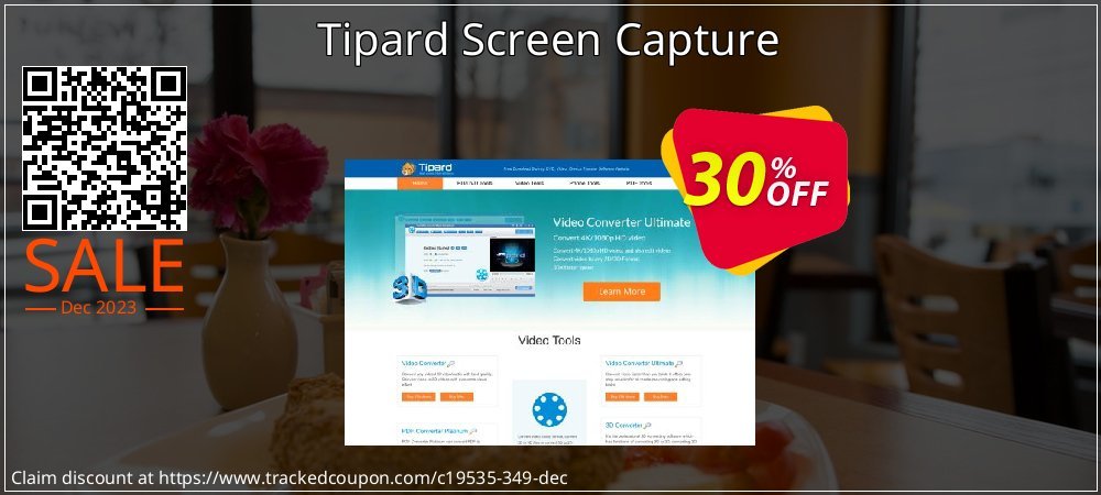 Get 30% OFF Tipard Screen Capture offering sales
