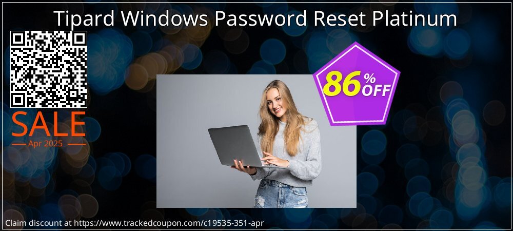 Tipard Windows Password Reset Platinum coupon on World Party Day discounts