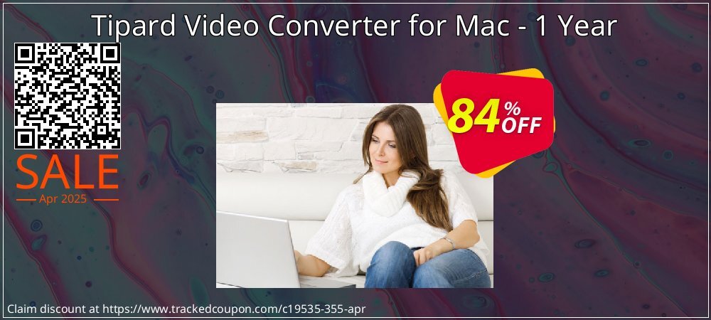 Tipard Video Converter for Mac - 1 Year coupon on National Walking Day offer