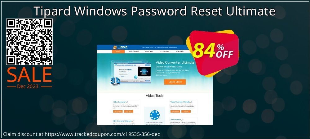 Tipard Windows Password Reset Ultimate coupon on National Loyalty Day offering discount