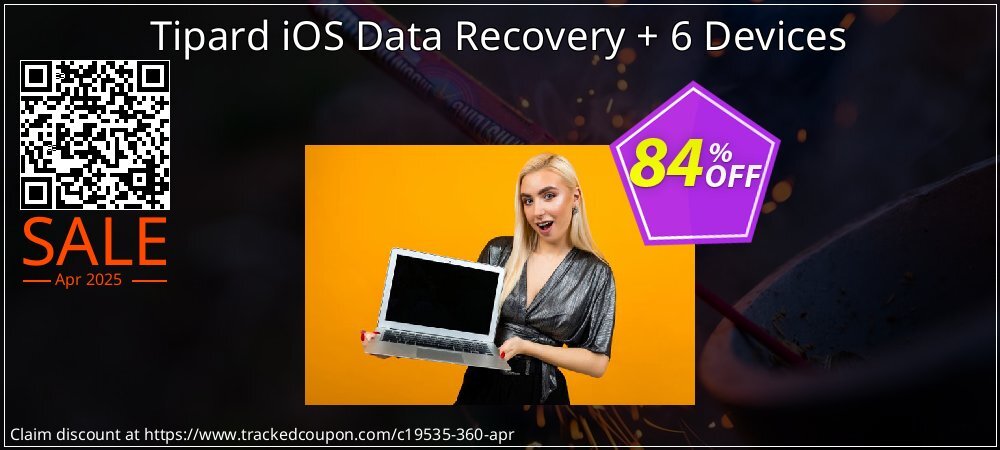 Tipard iOS Data Recovery + 6 Devices coupon on World Backup Day super sale