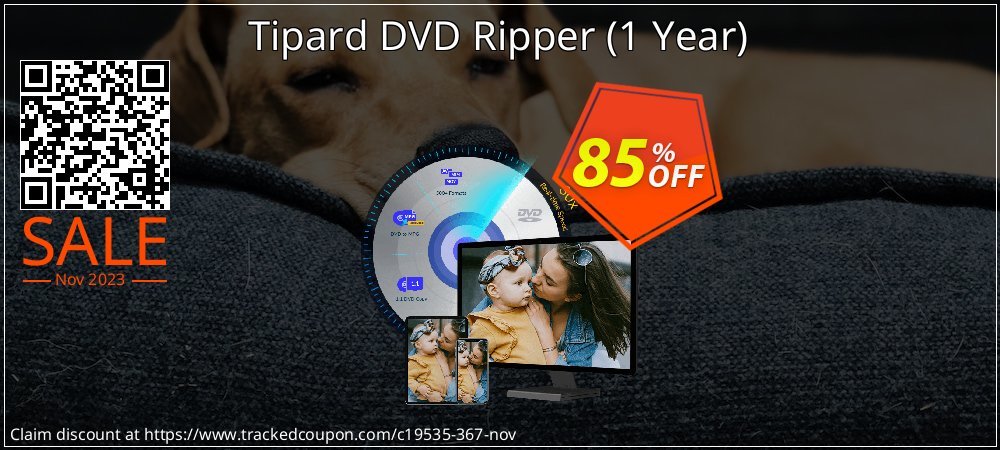 Tipard DVD Ripper - 1 Year  coupon on April Fools' Day offering sales