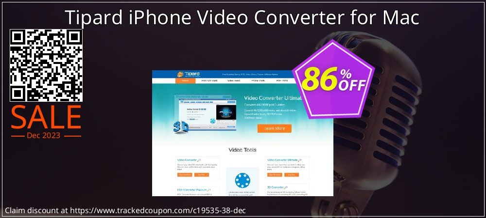 Tipard iPhone Video Converter for Mac coupon on Easter Day sales