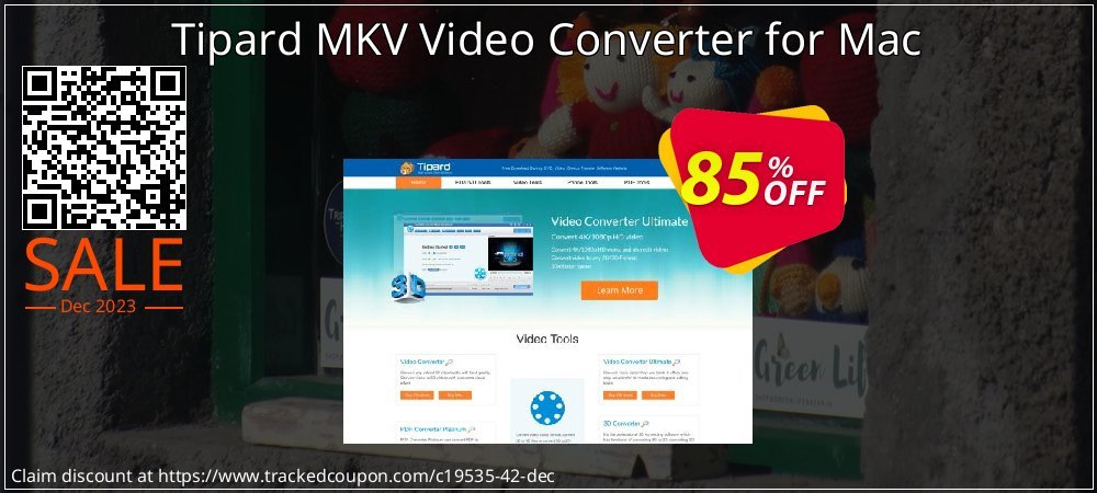 Tipard MKV Video Converter for Mac coupon on April Fools' Day offering discount