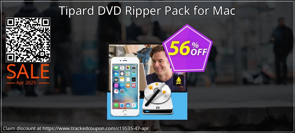 Tipard DVD Ripper Pack for Mac coupon on April Fools' Day sales