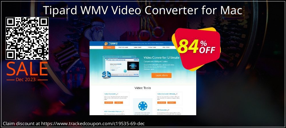 Tipard WMV Video Converter for Mac coupon on World Password Day offering sales