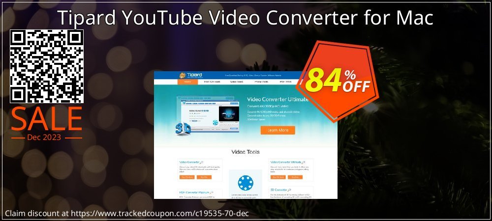Get 84% OFF Tipard YouTube Video Converter for Mac sales
